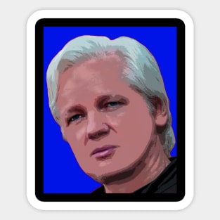 Julian Assange Sticker